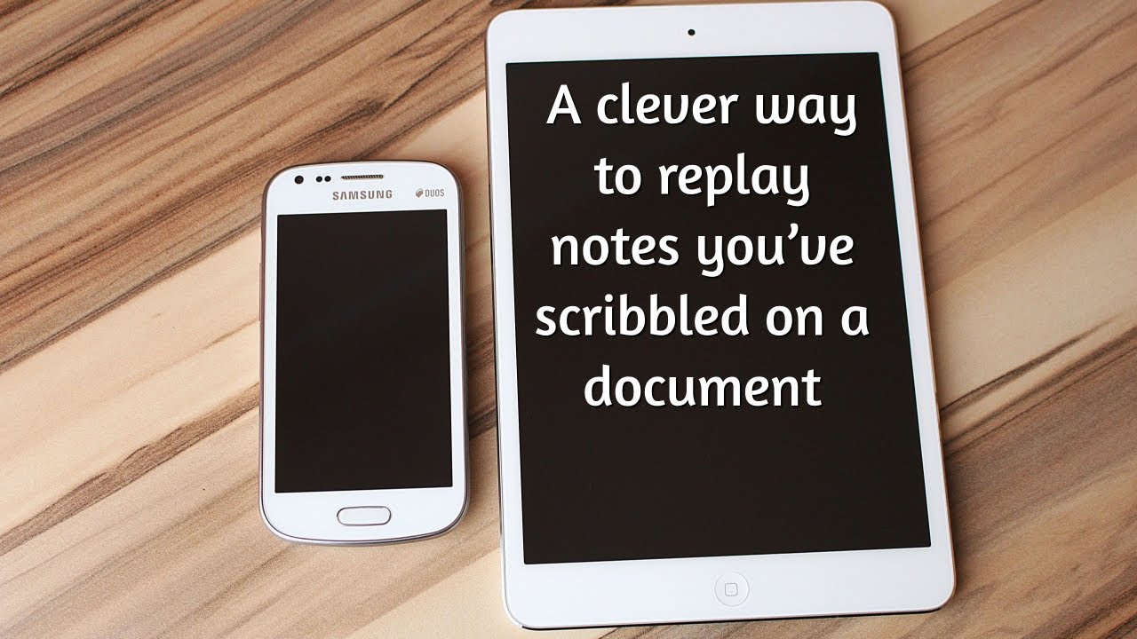 A clever way to replay notes you’ve scribbled on a document