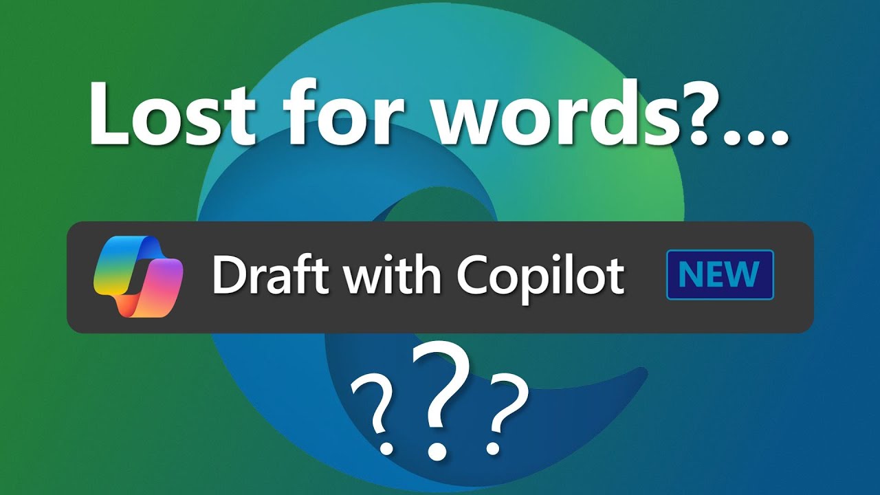 Struggling to Find the Words? Let Copilot Draft for You