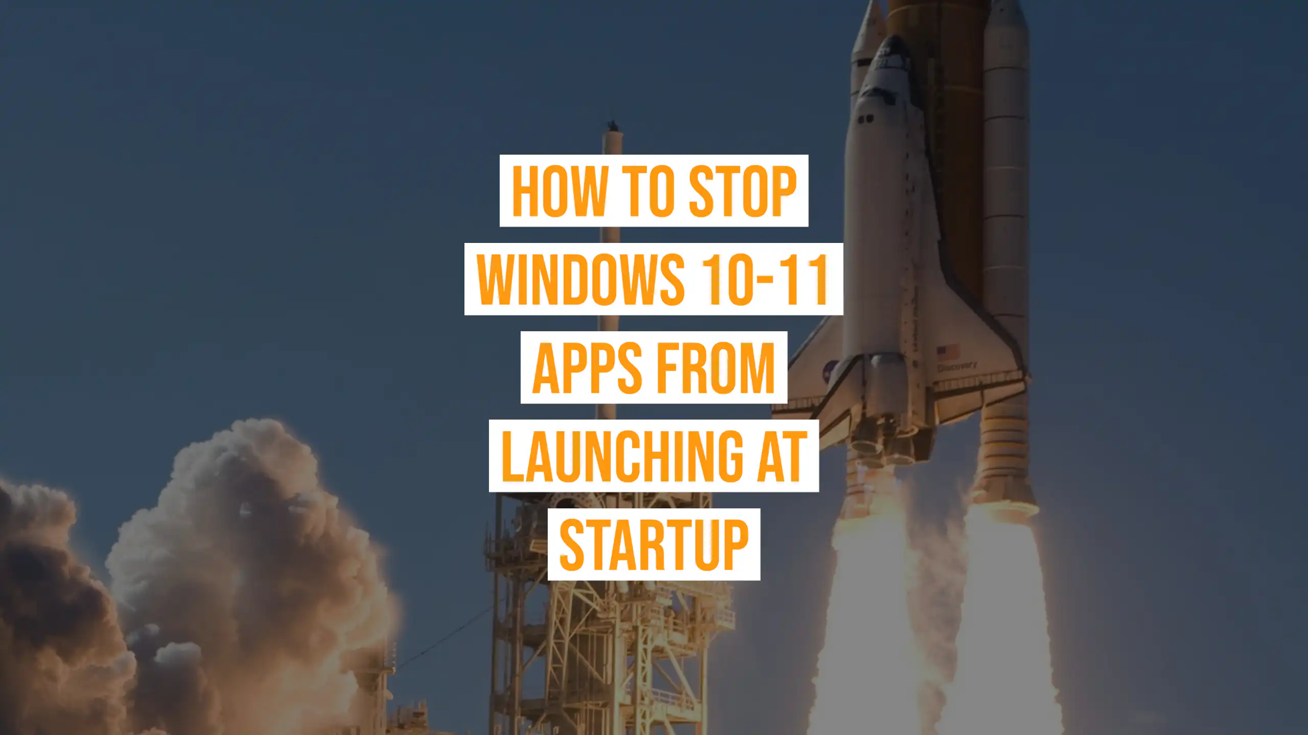 Startup Apps